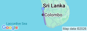 12 Days Ayurveda & Nature Bliss – Sri Lanka Map