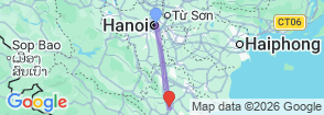 ITA Travel - Vietnam Optional tour - 1 DAY TOUR TO NINH BINH Map