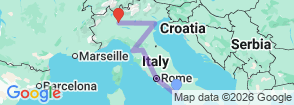 Grand Tour of Italy Map