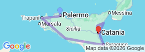 Sicily Grand Tour Map