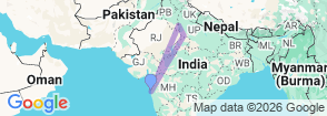 Taj Mahal Tour 2 Days Delhi Agra Experience Map