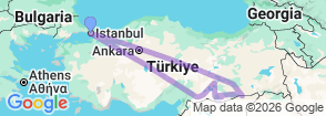 9 Day Ancient Mesopotamia & Southeastern Turkey Cultural Heritage Tour Map