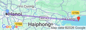 ITA Travel - Vietnam Optional tour - 1 DAY TOUR TO HALONG Map
