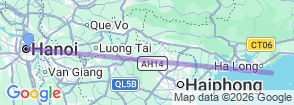 ITA Travel - Vietnam Optional Tour - 1 Day Tour to Halong Map