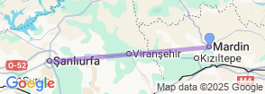 Daily Sanliurfa City Tour from Mardin Map