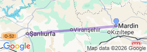 Daily Sanliurfa City Tour from Mardin Map