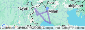 Charms of Piedmont and Liguria Map