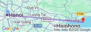 ITA Travel - Vietnam Optional Tour - 2 days Tour Ha Long Bay Map