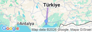 Cappadocia Sunrise Experience Tour from Mersin Map