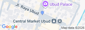 Bali Rural Village Tour with Cooking Demonstration & Lunch Map