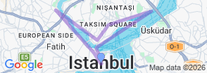 4 Days Premium Istanbul Cultural Tour Package with Bosphorus Cruise & Historic Highlights Map