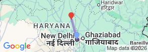 2- Day Authentic Indian village experience Map