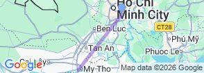 ITA Travel - Vietnam Optional Tour - Hochiminh - Mekong Delta Exploration 1 Day Tour Map