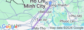 ITA Travel - Vietnam Optional Tour - Hochiminh - Mekong Delta Exploration 1 Day Tour Map