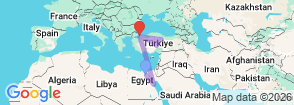 13 Days Egypt & Turkey Total Solar Eclipse Tour 2027 – Cairo, Luxor, Istanbul, Cappadocia & Tokat Experience Map