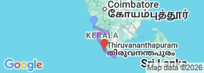 Kerala Backwaters and Exotic Beaches Map