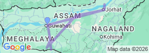 Amazing Northeast India Map