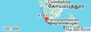 Kerala Backwaters & Beaches Map
