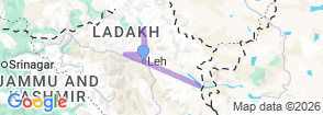 Leh & Ladakh Panorama Tour Map