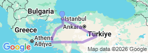 14 Days Healthy Thermal Wellness Turkey Map