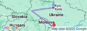 11 Days Ukrainian Must See Kyiv Lviv Odesa Tour Map