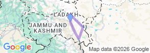 Leh Ladakh - Best of Tibet Experience Map