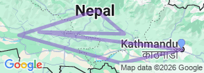 Splendours of Nepal Map