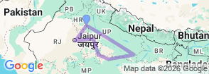 Ultimate North India Map