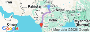 Rajasthan Treasures and Taj Mahal Map