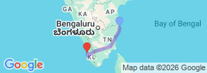 Gems of South India Map