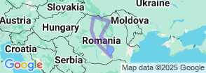11 Days Offer Tour in Romania Map