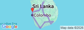 Love in Paradise – Sri Lanka Deluxe Honeymoon Escape Map