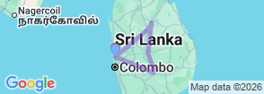 Explore Sri Lanka in Style – 7 Days Map