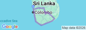 Tropical Sri Lanka Tour 10 Day 9 Night Map