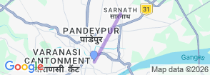 Varanasi Trail Tour By G Experiences Map