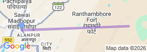 Ranthambore Tiger Trails Tour By G Experiences Map