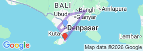 8 Day Highlights of Indonesia Bali Tour Packages Map