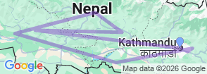 Nepal Adventure Trails By G Experiences Map