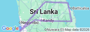 Sri Lanka By G Experiences Map