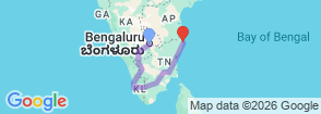 Grand South India Trails By G Experiences Map
