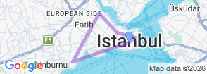Istanbul City Walls Tour – Byzantine & Ottoman Heritage Experience Map