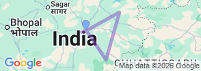 Bandhavgarh & Kanha Tiger Trails By G Experiences Map