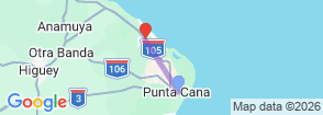 Punta Cana Airport Private Transfer to Hotels Map