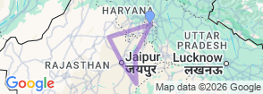 Rajasthan Heritage & Tiger Trails By G Experiences Map